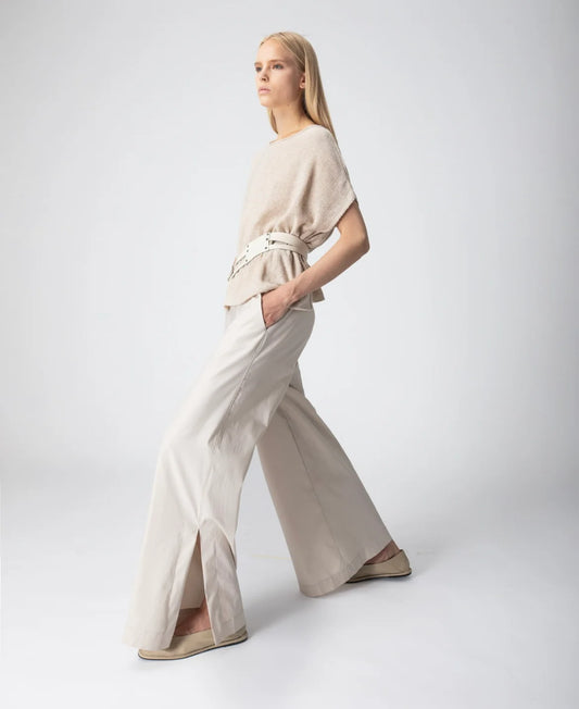 Lotus Eaters Lak 19 Knit Top Beige