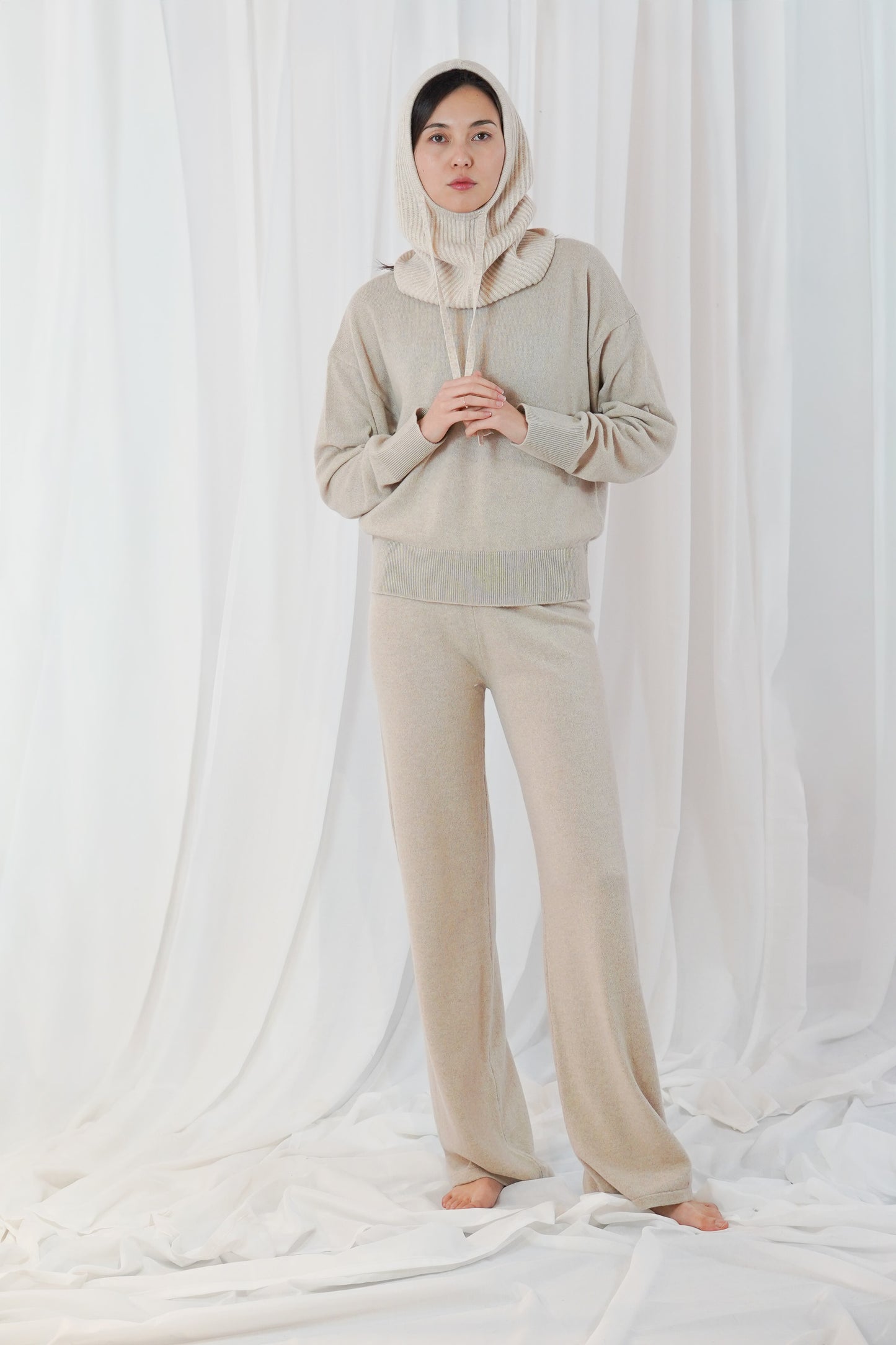 TWNS Nantucket Sweater Mottled Beige