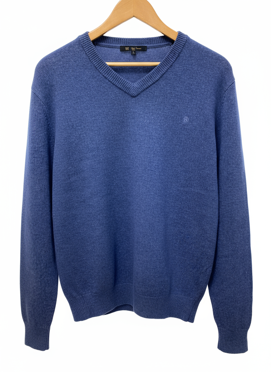 Benetti Franco V-Neck Knit Indigo