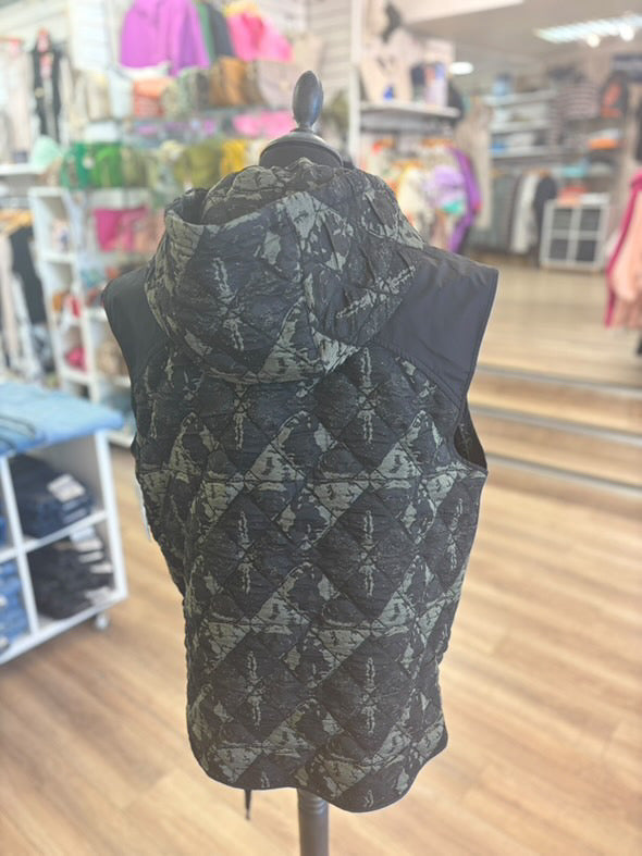 Naya Jacquard Waistcoat With Drawstring Hem