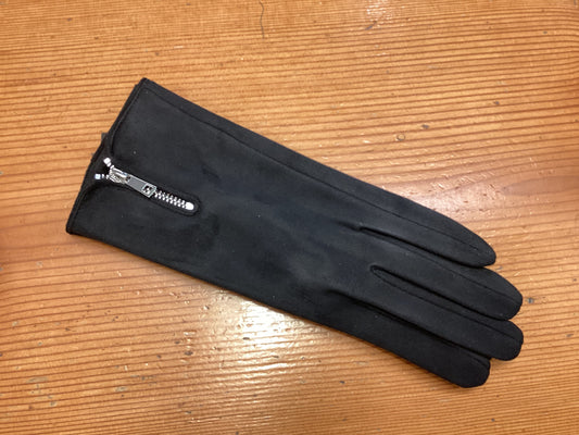 Gloves with zip