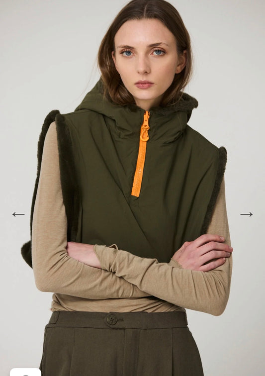 Tanta Bing Hood Khaki