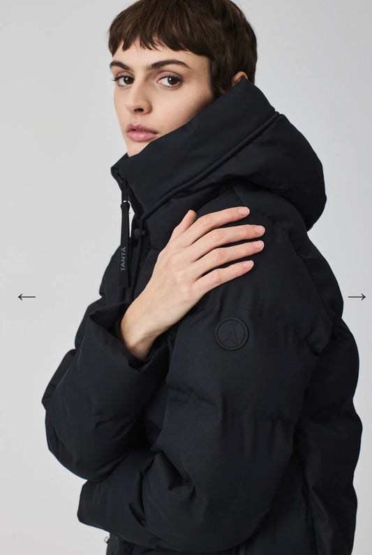 Tanta Snestorm Puffer Coat Dark Navy