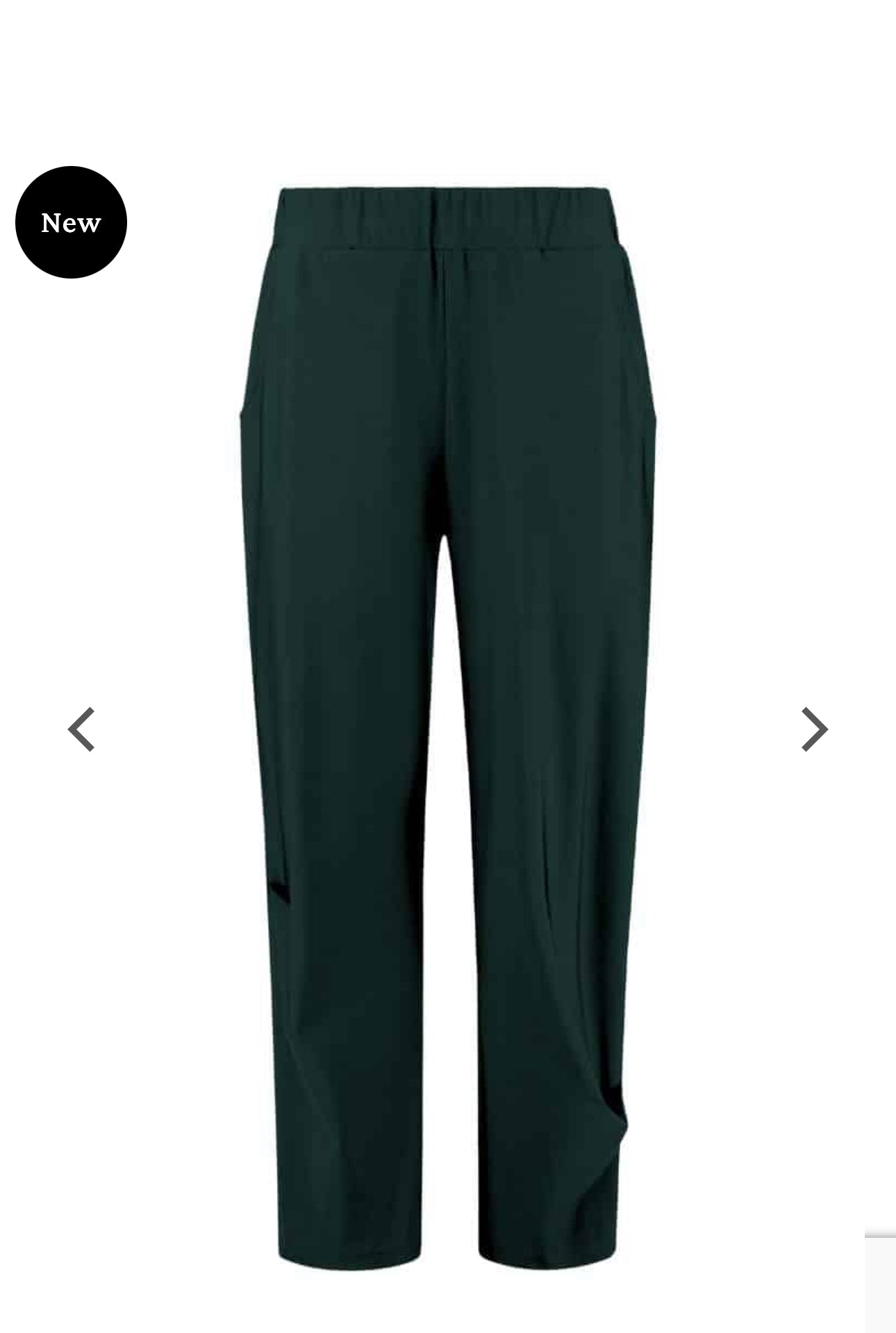 Elsewhere Antonella Trousers - Midnight Green