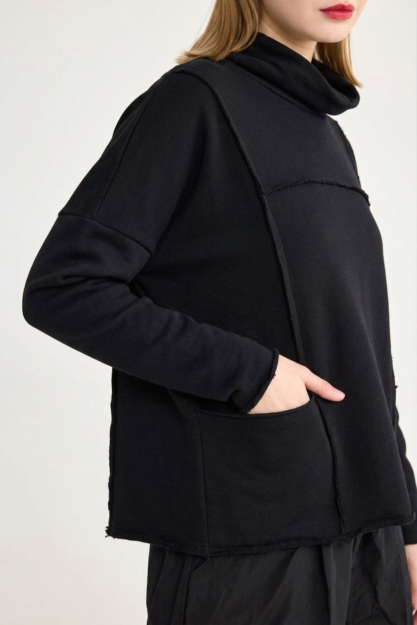Luukaa Carmen Turtleneck Black