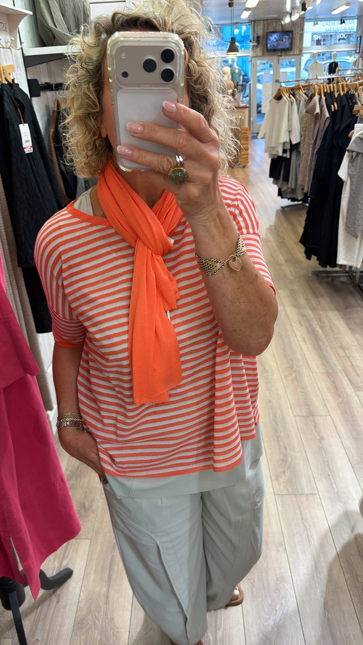 Naya Soft Jersey Neck Scarf Camellia