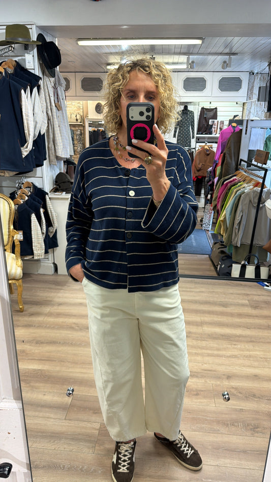 Neirami Egg Shaped Trousers Ivory