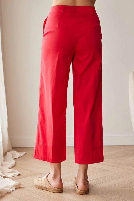 Peruzzi Cotton Hem Trouser