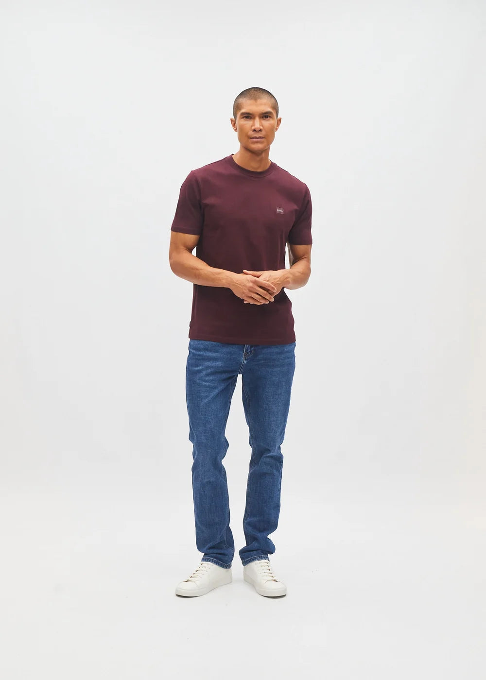 Diesel John T-Shirt Deep Burgundy