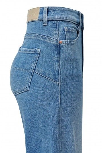 FAITH PUSH IN WIDE JEANS