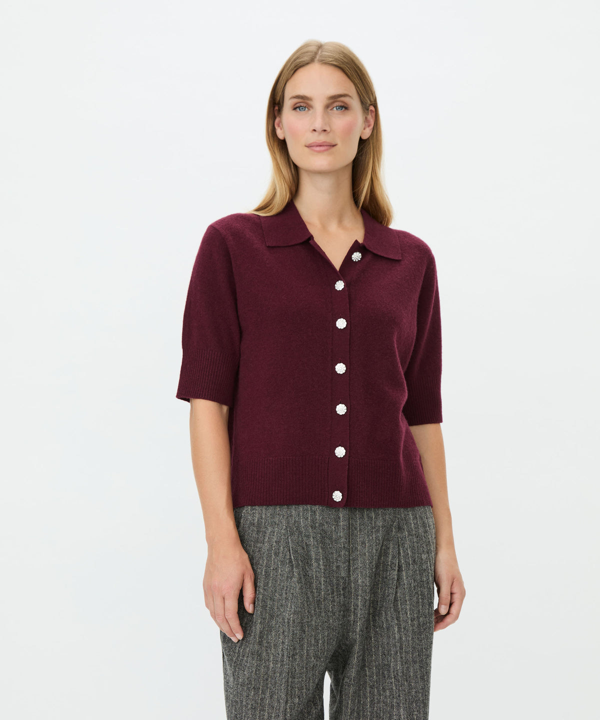 Masai Livressa Wool Cardigan Fig