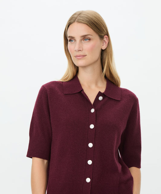 Masai Livressa Wool Cardigan Fig