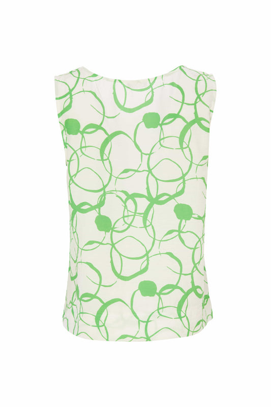 Naya Sleeveless Squiggle Top