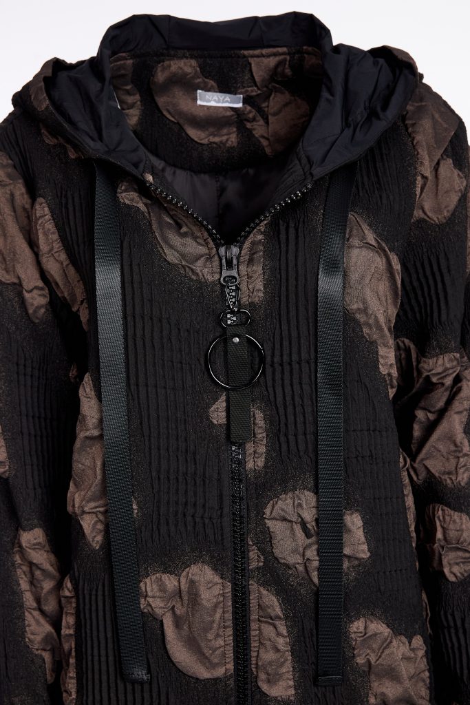 Naya Jacquard Long Coat