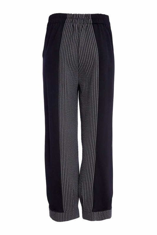 Naya Striped Trouser With Side Panel