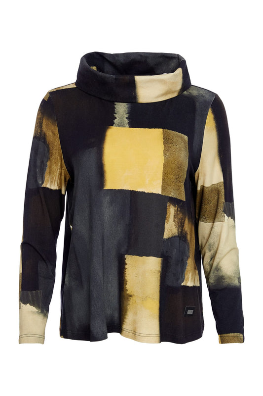 Naya Print Long Sleeve Top