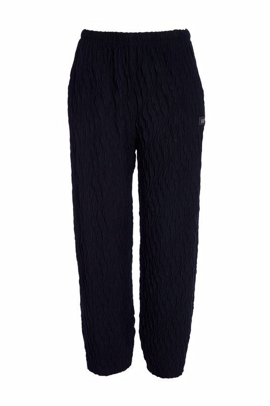 Naya Embossed Knit Soft Pull Up Trouser