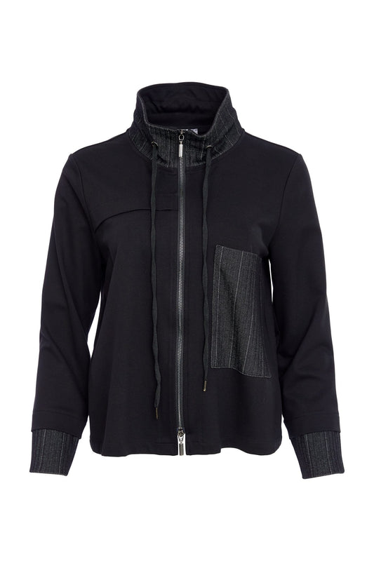 Naya Short High Neck Zip Jacket