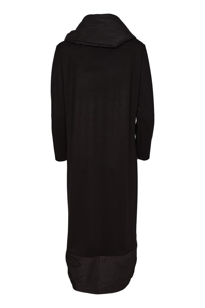 Naya Curved Hem Dress With Metal Section