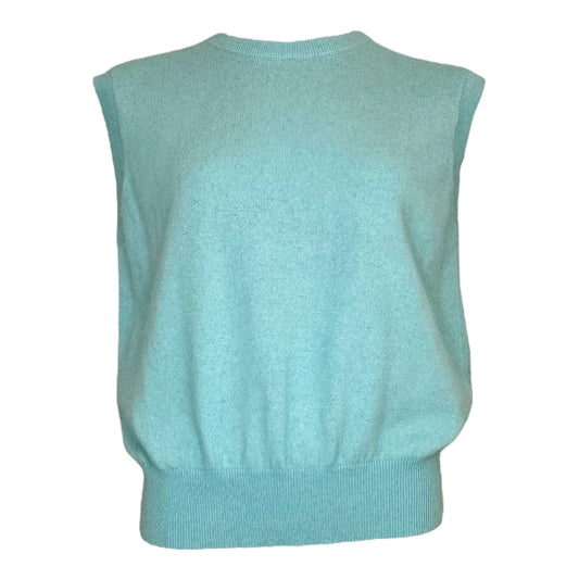 TWNS Durango Sleeveless Round- Neck Jumper Aqua