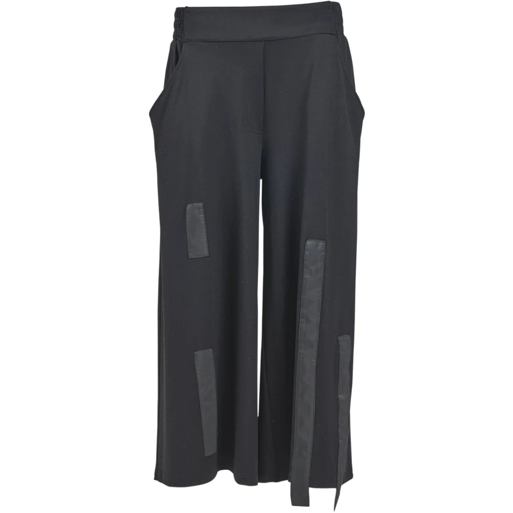 My Soul Print Pants Black