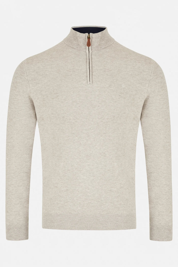 Benetti Quinn 1/4 Zip Stone