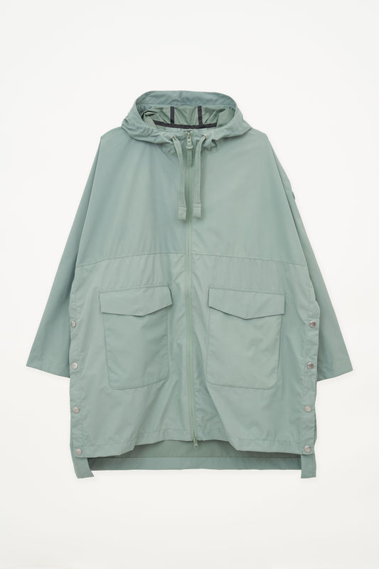 Tanta Rominjati Rain Jacket- Iceberg Green