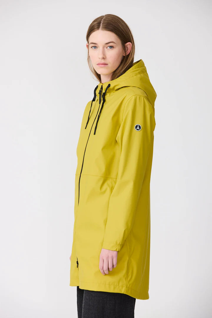 Tanta Vand Waterproof PU coat -Cress Green