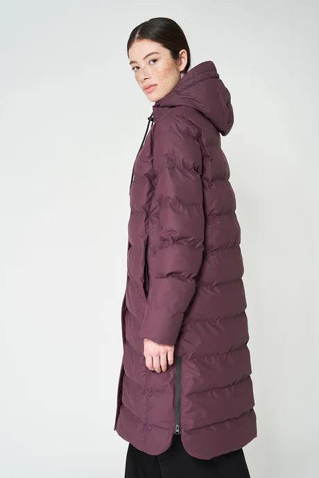 Tanta Puddle Coat -Plum