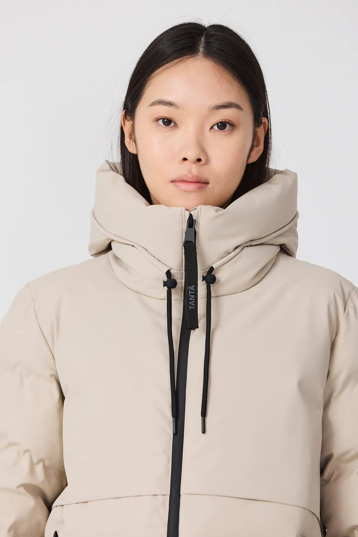 Tanta Snestorm Coat Stone Grey