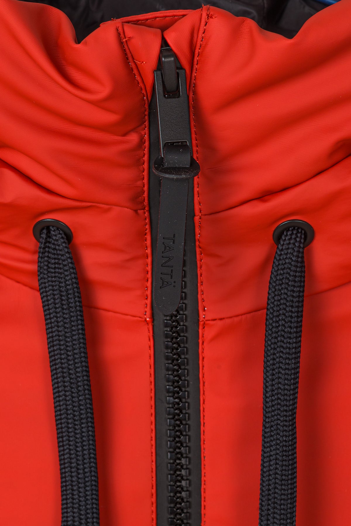 Tanta Rime Puffer Coat Red Ochre