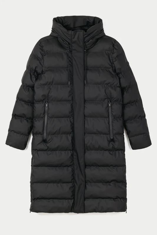 Tanta Glaze Padded Coat Black