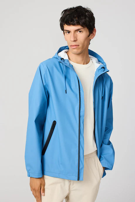 Tanta Mens Ulap Waterproof Raincoat Federal Blue