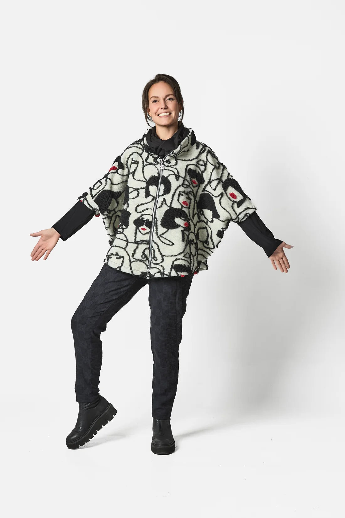 My Soul Lady Poncho Multi