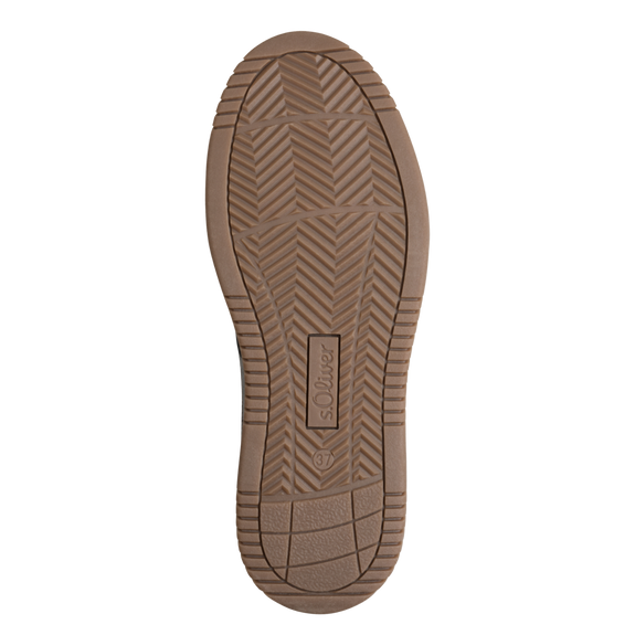 S.Oliver Gum Sole Leopard Trainers