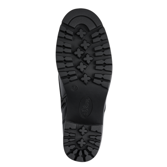 S.Oliver Lace Up Heel Boot