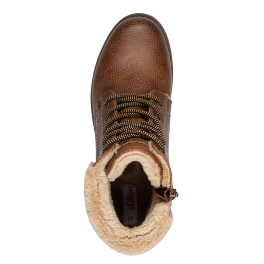 S.Oliver Tex Boots Cognac