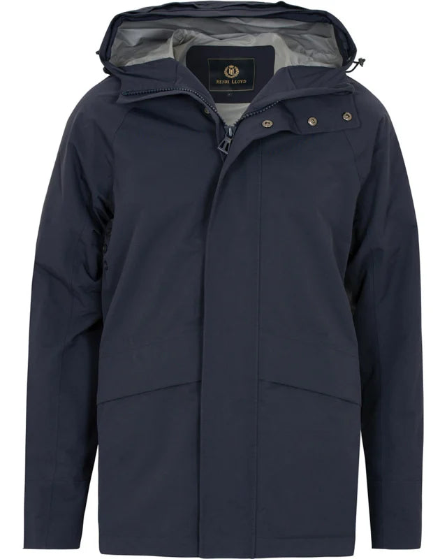 Henri Lloyd Mens Portland Rain Jacket Navy