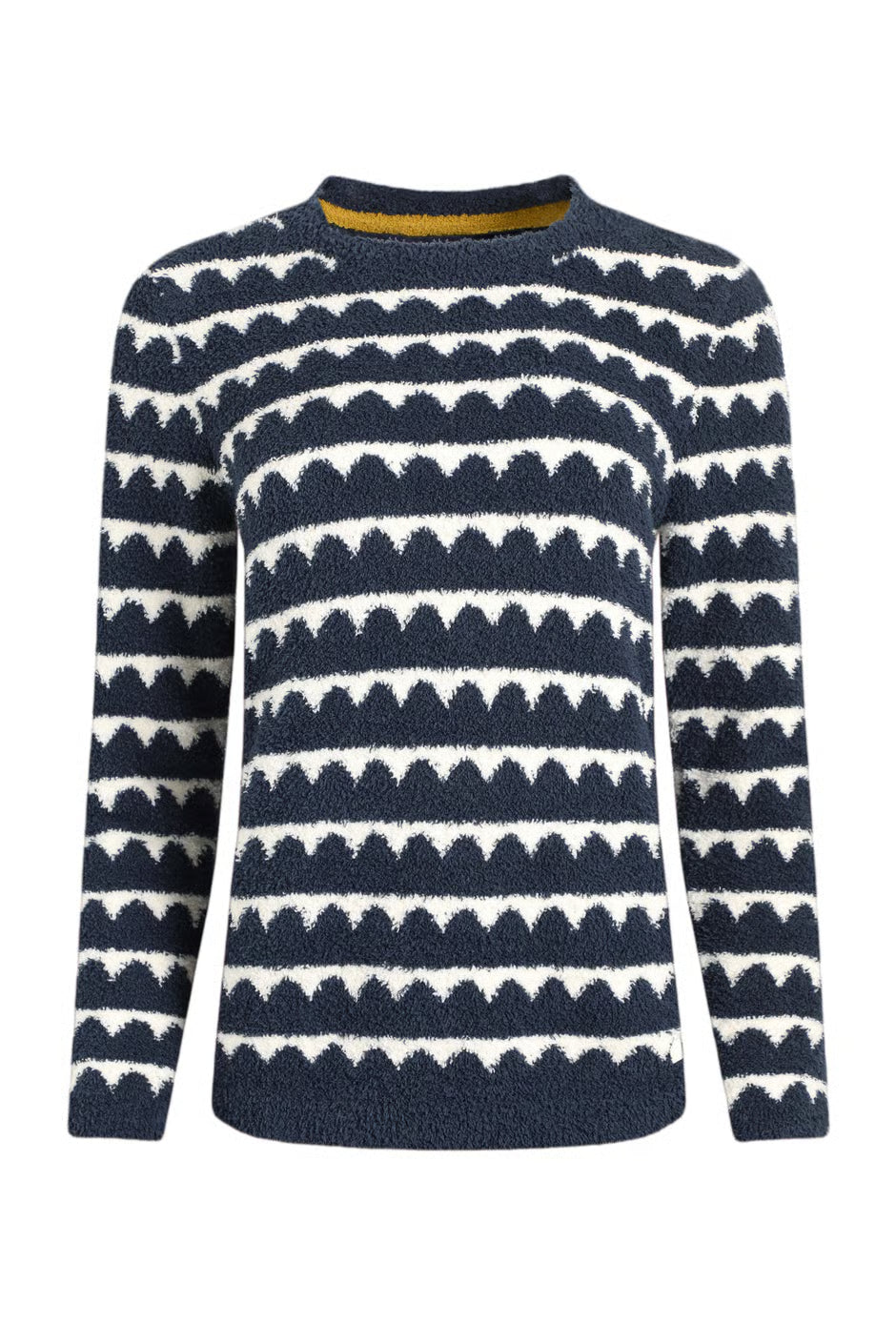 Weird Fish Tyla Cosy Knit Navy