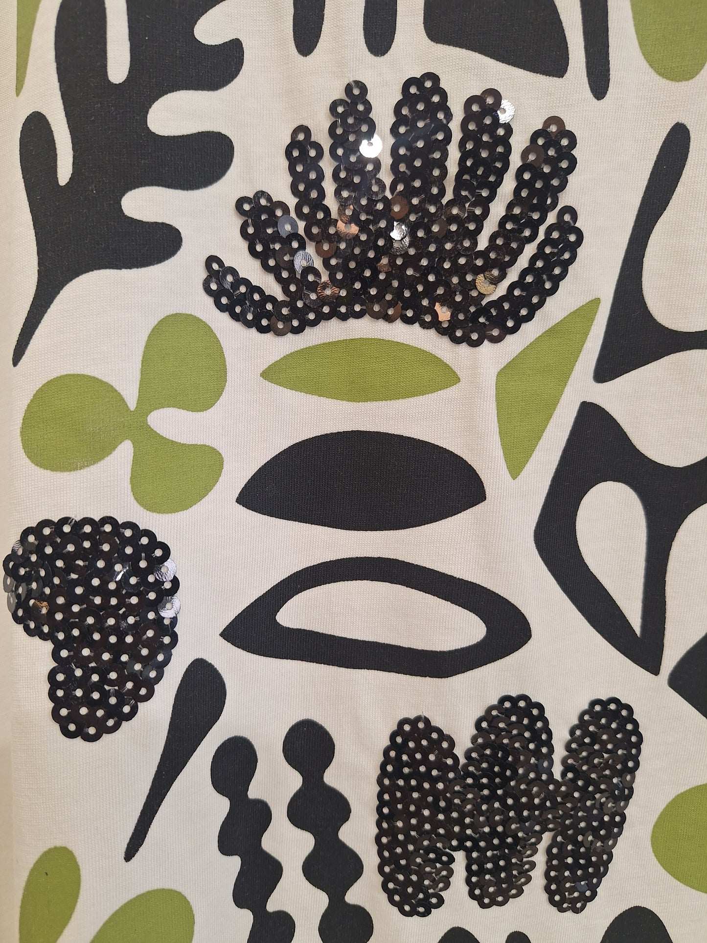 Peruzzi Print Front T-Shirt White