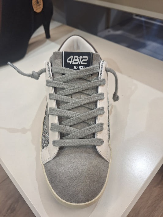 4B12 Suprime D8021 Silver Glitter