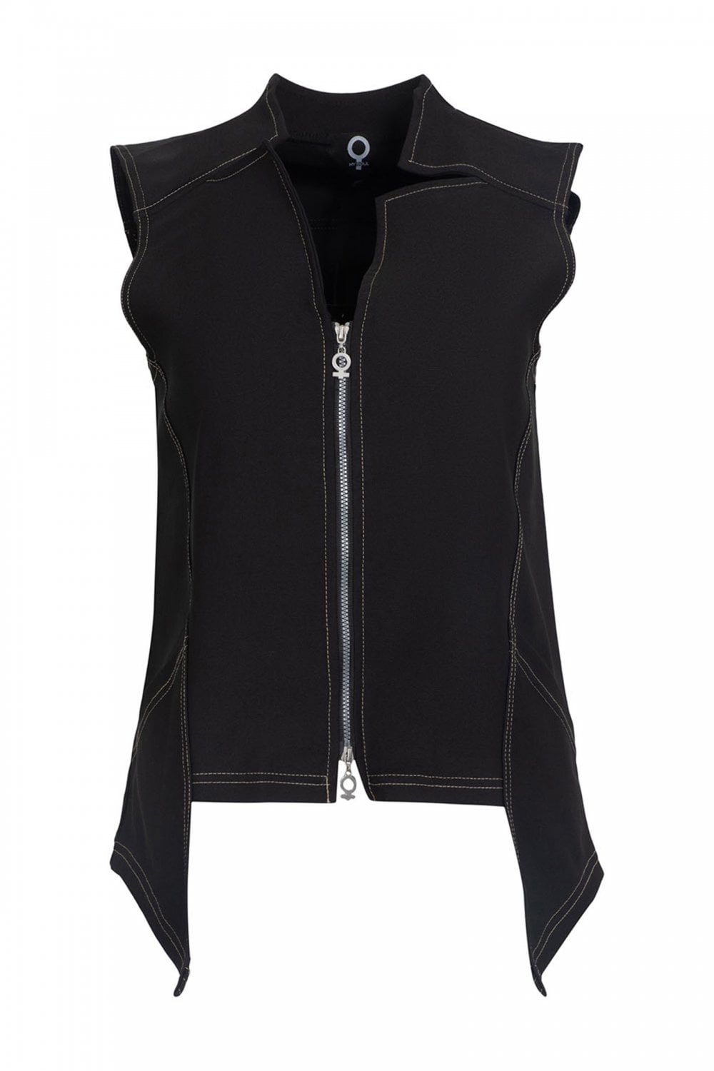 My Soul Stretch Waistcoat Black