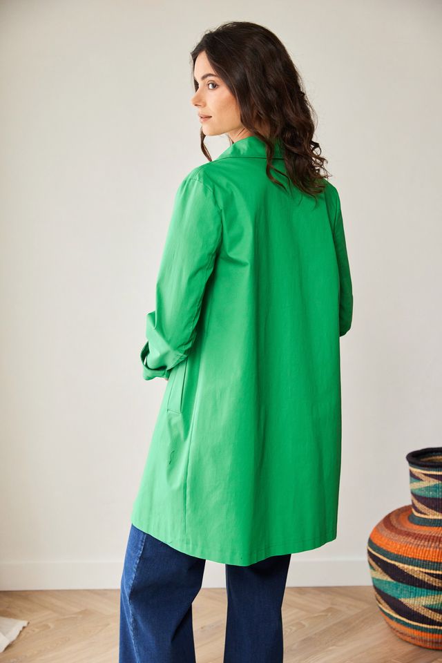 Peruzzi Mac Coat Green