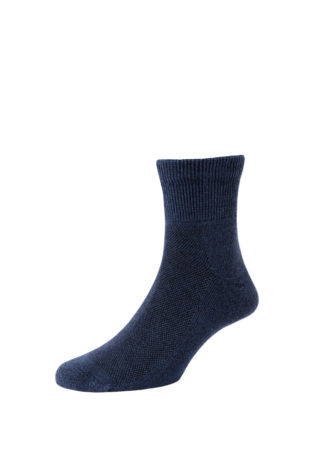 HJ HallTemperature Comfort Coolmax® Bamboo Socks HJ 1360 Navy