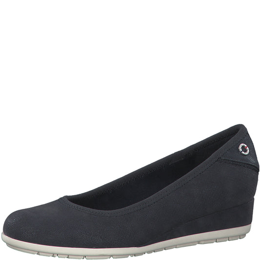 S.Oliver Navy Wedge