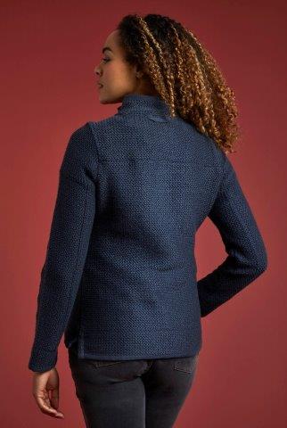 Weird Fish Aria 1/4 Zip - Navy