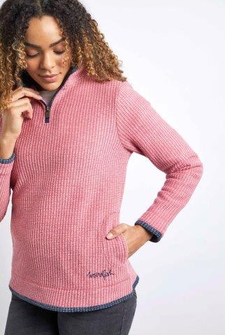 Weird Fish Beyonce Fleece-Powder Pink