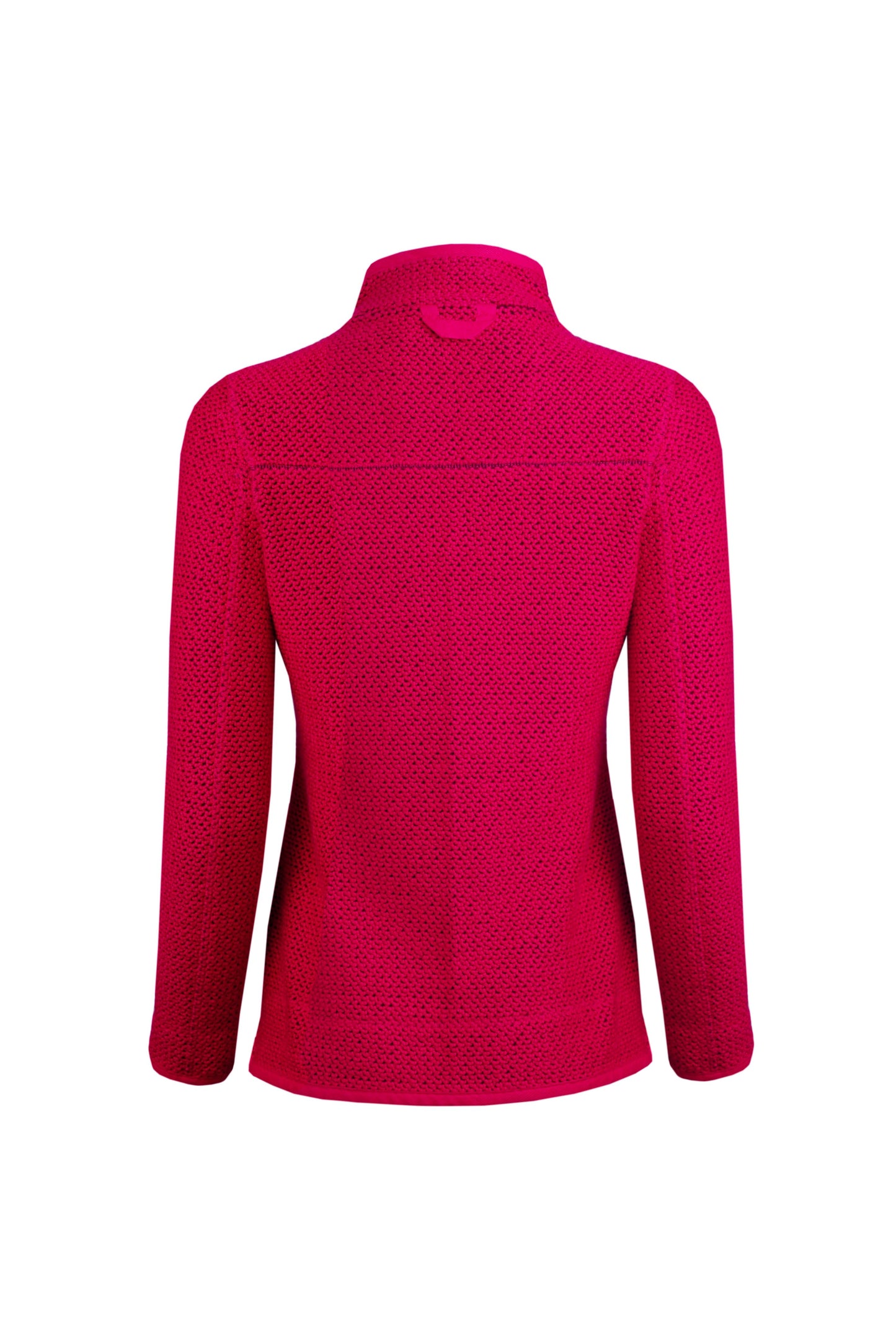 Weird Fish Sontee Full Zip Macaroni - Berry