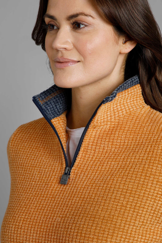 Weird Fish Beyonce Fleece-Caramel