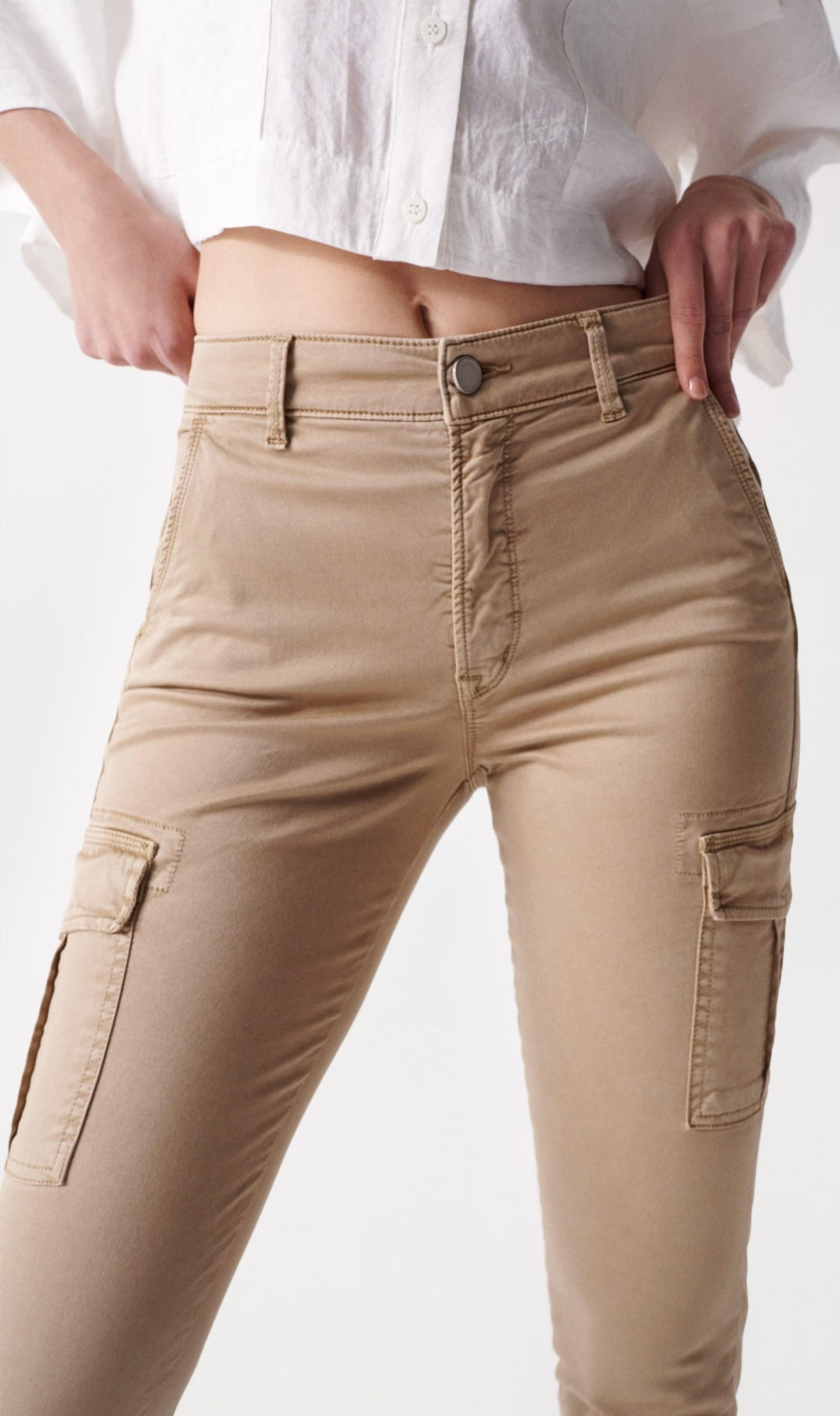 Salsa Cargo Trouser -Taupe